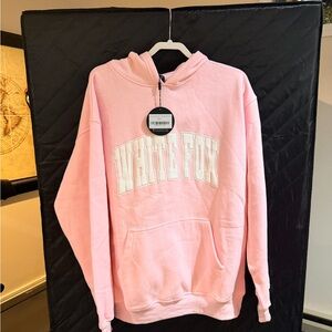 White Fox Boutique Pink Hoodie